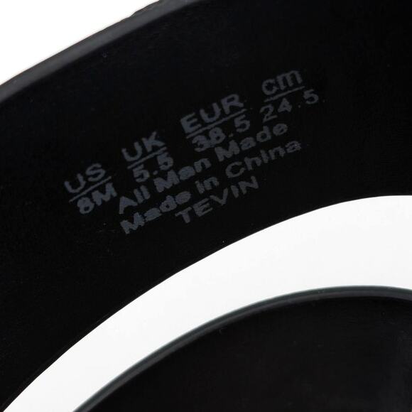 Franco Sarto Tevin Espadrille Platform Sandals Women's Black Size US8M EU38.5 - Picture 7 of 10